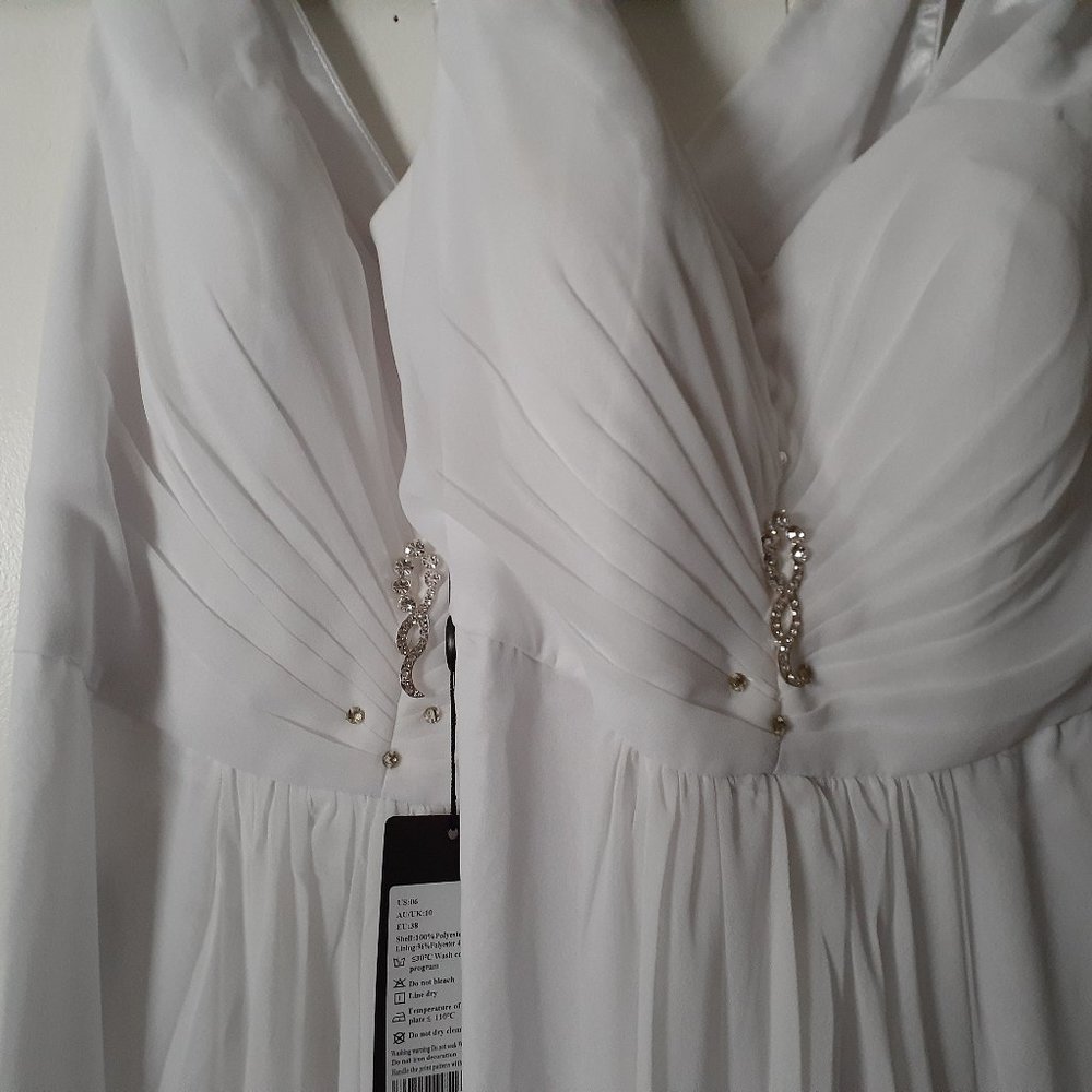 Ever-Pretty V-Neck High-Low Evening Dress